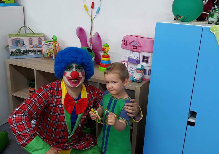 Den dětí s klaunem Bublinkou