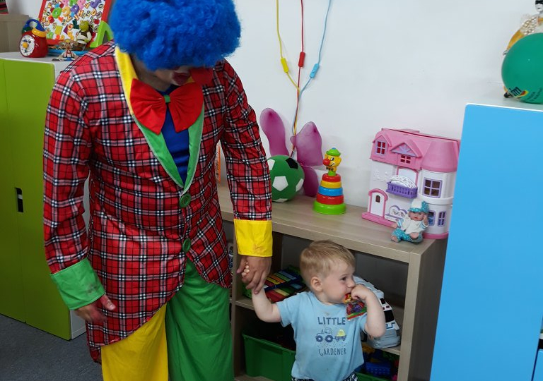 Den dětí s klaunem Bublinkou